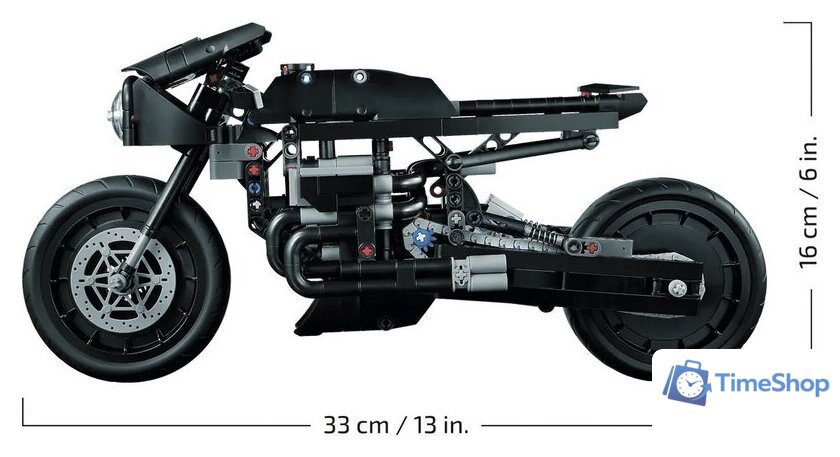 Конструктор LEGO Technic 42155 Бэтмен Бэтцикл - Изображение №3 — Интернет-магазин Time-Shop