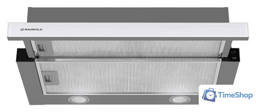 Кухонная вытяжка MAUNFELD VSF 60 Grey Glass (белый) - Изображение №6 — Интернет-магазин Time-Shop