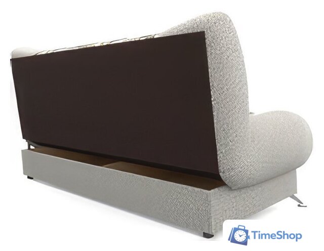 Диван Мебель-АРС Лодочка (флок, газета коричневый) - Изображение №4 — Интернет-магазин Time-Shop