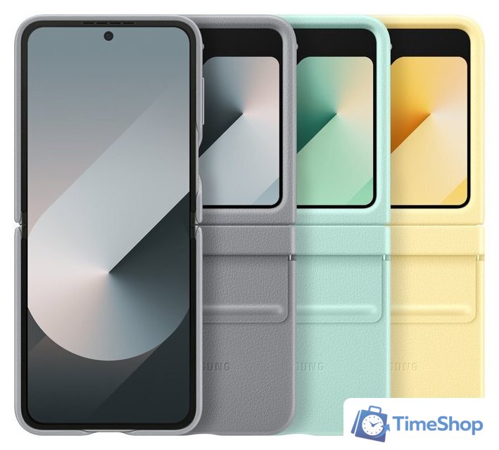 Чехол для телефона Samsung Kindsuit Case Galaxy Z Flip6 (мятный) - Изображение №5 — Интернет-магазин Time-Shop