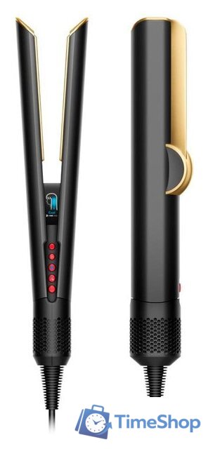 Выпрямитель Dyson Airstrait (евровилка, черный оникс/золотистый) - Изображение №1 — Интернет-магазин Time-Shop