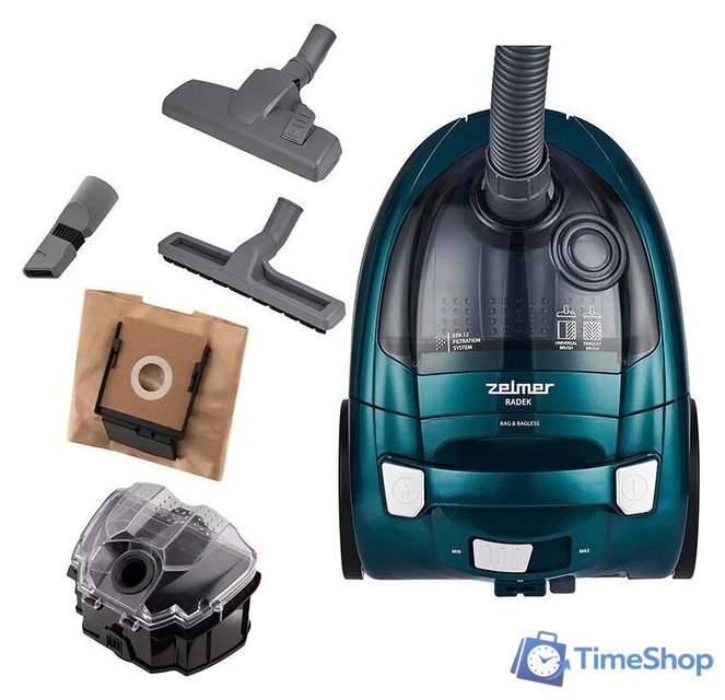 Пылесос Zelmer ZVC031P - Изображение №1 — Интернет-магазин Time-Shop