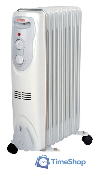 Масляный радиатор Ресанта ОМ-9Н - Изображение №1 — Интернет-магазин Time-Shop