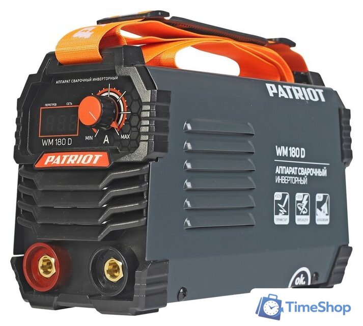 Сварочный инвертор Patriot WM 180D - Изображение №1 — Интернет-магазин Time-Shop