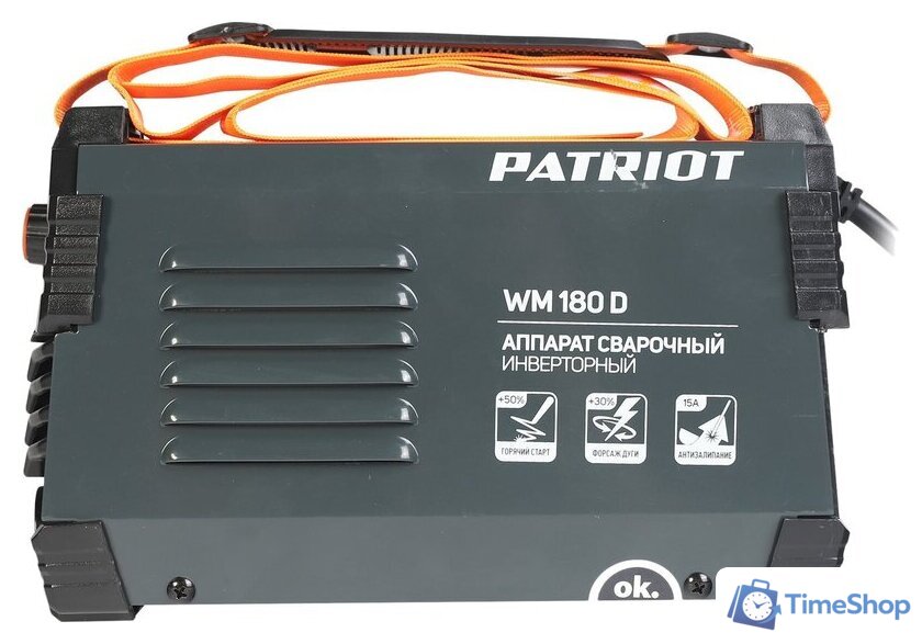 Сварочный инвертор Patriot WM 180D - Изображение №3 — Интернет-магазин Time-Shop