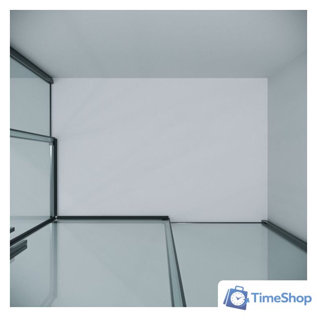 Душевой уголок Grossman Galaxy 90x80x195 300.K33.01.9080.42.00 (графит сатин/прозрачное стекло) - Изображение №6 — Интернет-магазин Time-Shop