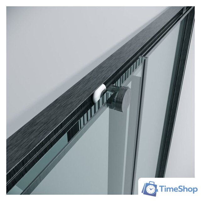 Душевой уголок Grossman Galaxy 90x80x195 300.K33.01.9080.42.00 (графит сатин/прозрачное стекло) - Изображение №5 — Интернет-магазин Time-Shop