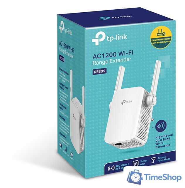 Усилитель Wi-Fi TP-Link RE305 - Изображение №3 — Интернет-магазин Time-Shop