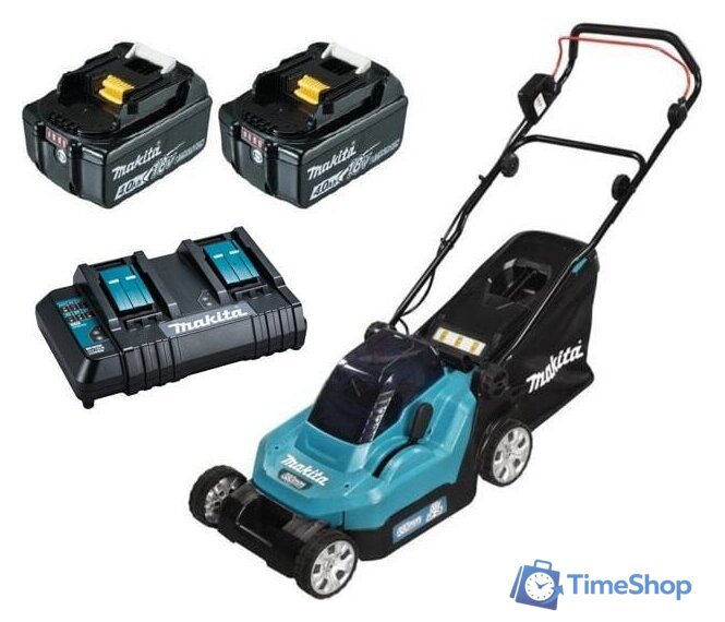 Газонокосилка Makita DLM382CM2 (с 2-мя АКБ) - Изображение №1 — Интернет-магазин Time-Shop