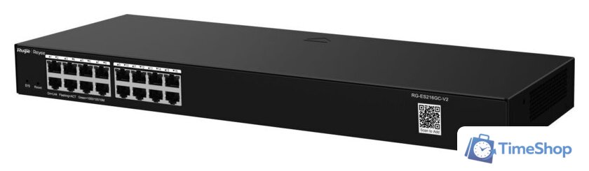 Настраиваемый коммутатор Ruijie Networks RG-ES216GC - Изображение №2 — Интернет-магазин Time-Shop