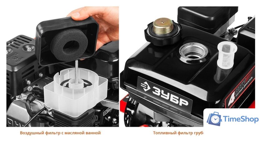 Мотокультиватор бензиновый Зубр МКТ-170 - Изображение №5 — Интернет-магазин Time-Shop