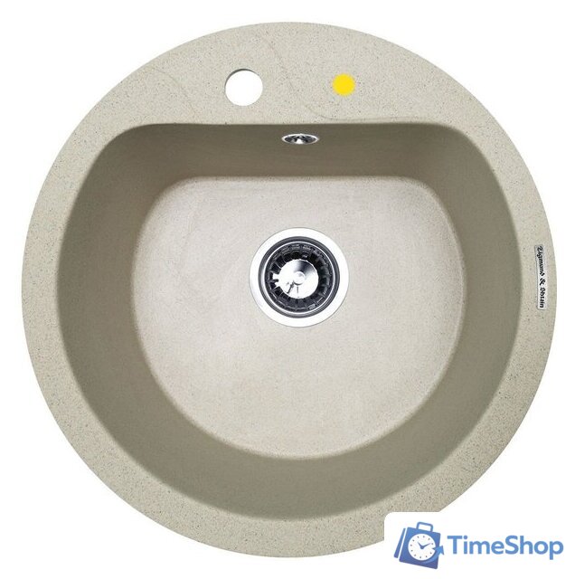 Кухонная мойка Zigmund & Shtain Kreis 505F (речной песок) - Изображение №1 — Интернет-магазин Time-Shop