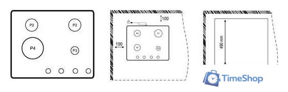 Варочная панель Korting HG 665 CTN - Изображение №4 — Интернет-магазин Time-Shop