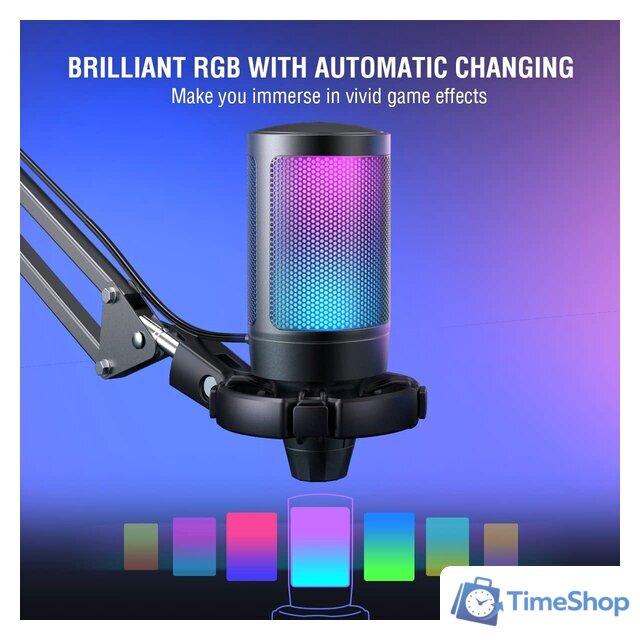 Проводной микрофон FIFINE A6T (черный) - Изображение №3 — Интернет-магазин Time-Shop