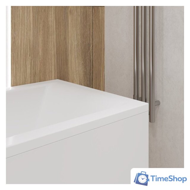 Ванна Lauter Amelia 150 21204050 (с ножками, серым подголовн., белым лиц. и торц.экраном) - Изображение №22 — Интернет-магазин Time-Shop