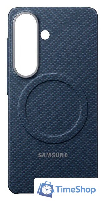 Чехол для телефона Samsung Carbon Magnet Case для Samsung Galaxy S26 (темно-синий) - Изображение №1 — Интернет-магазин Time-Shop