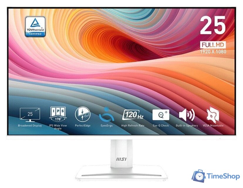 Монитор MSI PRO MP251W E2 - Изображение №1 — Интернет-магазин Time-Shop