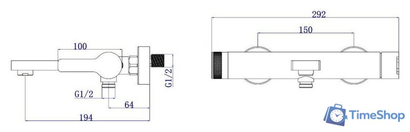 Смеситель AV Engineering AVBON3-BW0 - Изображение №2 — Интернет-магазин Time-Shop