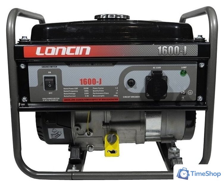 Бензиновый генератор Loncin LC1600-JS - Изображение №4 — Интернет-магазин Time-Shop