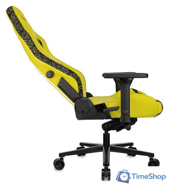 Игровое (геймерское) кресло Knight Craft Dragon (желтый экокожа) - Изображение №9 — Интернет-магазин Time-Shop