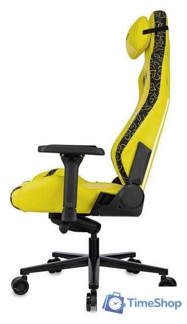 Игровое (геймерское) кресло Knight Craft Dragon (желтый экокожа) - Изображение №24 — Интернет-магазин Time-Shop