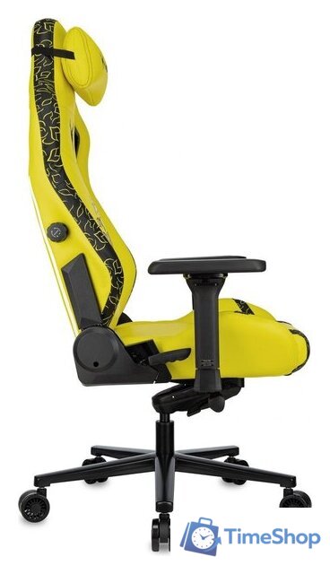 Игровое (геймерское) кресло Knight Craft Dragon (желтый экокожа) - Изображение №2 — Интернет-магазин Time-Shop