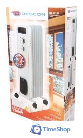 Масляный радиатор Descon DA-J1501 - Изображение №9 — Интернет-магазин Time-Shop