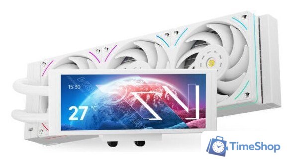 Система жидкостного охлаждения для процессора Thermalright Trofeo Vision 360 ARGB (белый) - Изображение №2 — Интернет-магазин Time-Shop