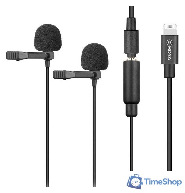 Проводной микрофон BOYA BY-M2D - Изображение №1 — Интернет-магазин Time-Shop