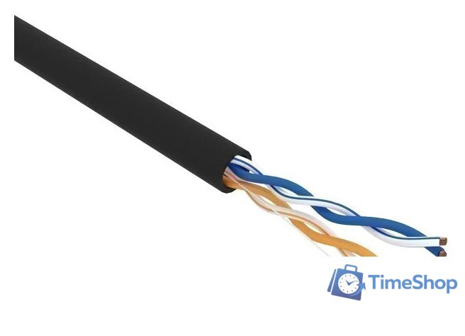 Кабель Rexant U/UTP 2PR 24AWG 5e PE 01-0025 (305 м) - Изображение №1 — Интернет-магазин Time-Shop