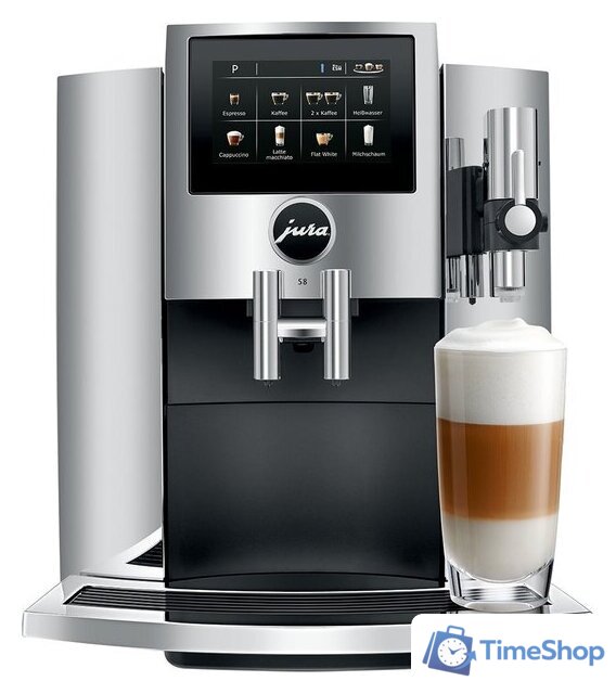 Кофемашина JURA S8 Chrome 15380 - Изображение №3 — Интернет-магазин Time-Shop