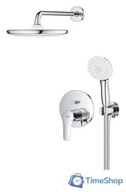 Душевая система  Grohe Eurosmart 25288000 - Изображение №3 — Интернет-магазин Time-Shop