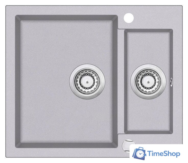 Кухонная мойка Aquasanita Tesa SQT150AW (alumetallic 202) - Изображение №1 — Интернет-магазин Time-Shop