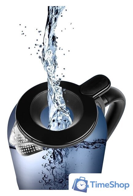 Электрический чайник Polaris PWK 1759CGL (черный) - Изображение №2 — Интернет-магазин Time-Shop