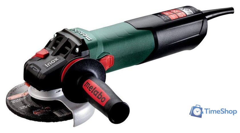 Угловая шлифмашина Metabo WEV 17-125 Quick Inox 600517000 - Изображение №1 — Интернет-магазин Time-Shop