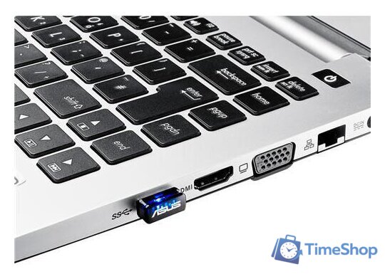 Wi-Fi адаптер ASUS USB-N10 NANO - Изображение №2 — Интернет-магазин Time-Shop