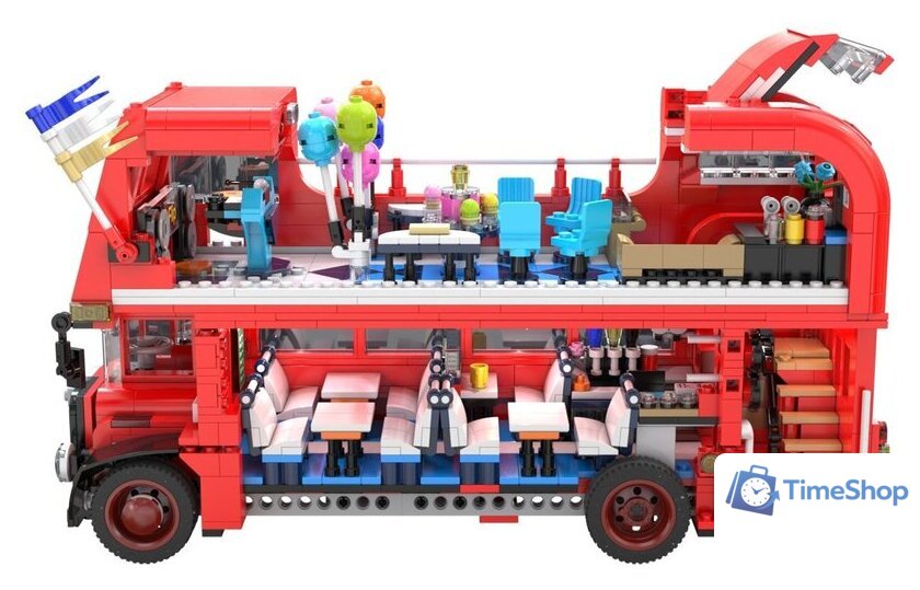 Конструктор CaDa London Vintage Tour Bus C59008W - Изображение №4 — Интернет-магазин Time-Shop