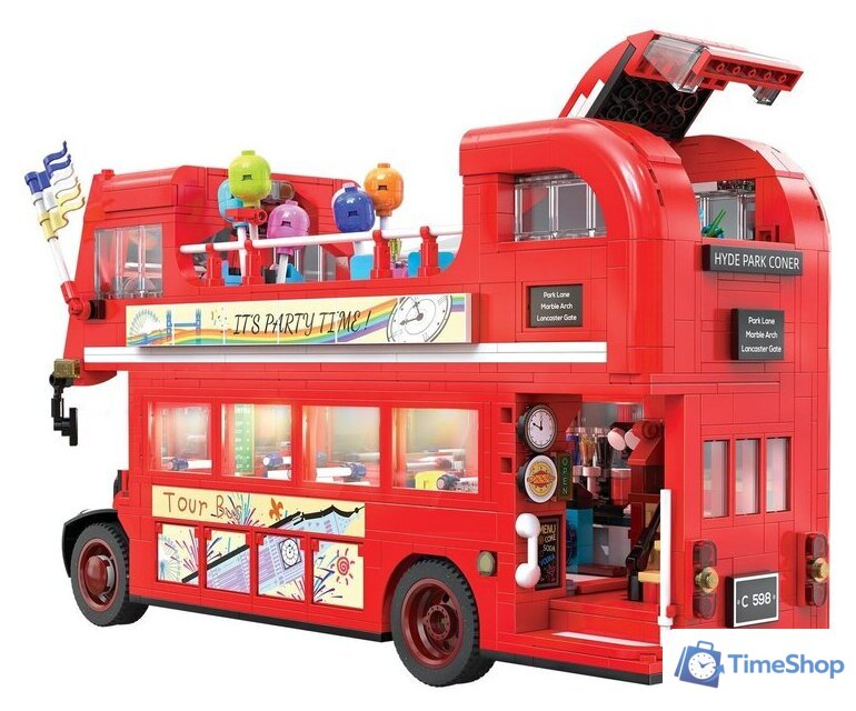 Конструктор CaDa London Vintage Tour Bus C59008W - Изображение №3 — Интернет-магазин Time-Shop