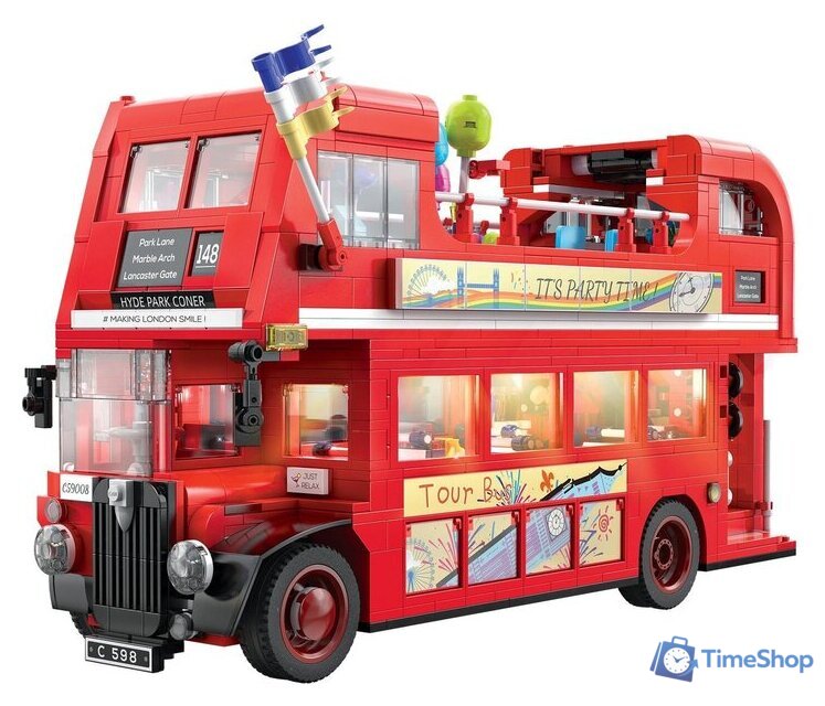 Конструктор CaDa London Vintage Tour Bus C59008W - Изображение №2 — Интернет-магазин Time-Shop