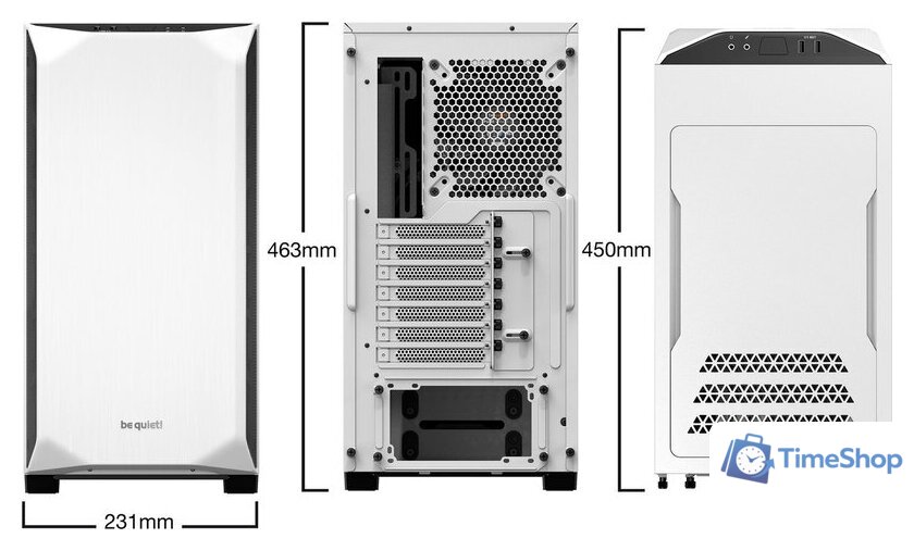 Корпус be quiet! Pure Base 500 BGW35 - Изображение №2 — Интернет-магазин Time-Shop