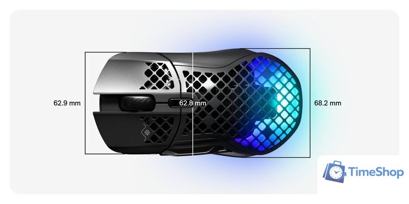 Игровая мышь SteelSeries Aerox 5 Wireless - Изображение №12 — Интернет-магазин Time-Shop