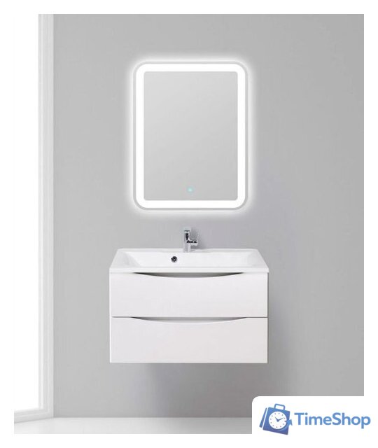  BelBagno Тумба под умывальник Marino-800-2C-SO-BL-P (bianco lucido) - Изображение №2 — Интернет-магазин Time-Shop