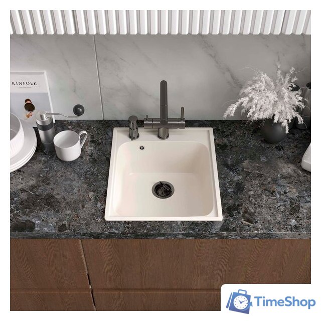 Кухонная мойка Reflexion Quadra RF0243WH - Изображение №3 — Интернет-магазин Time-Shop