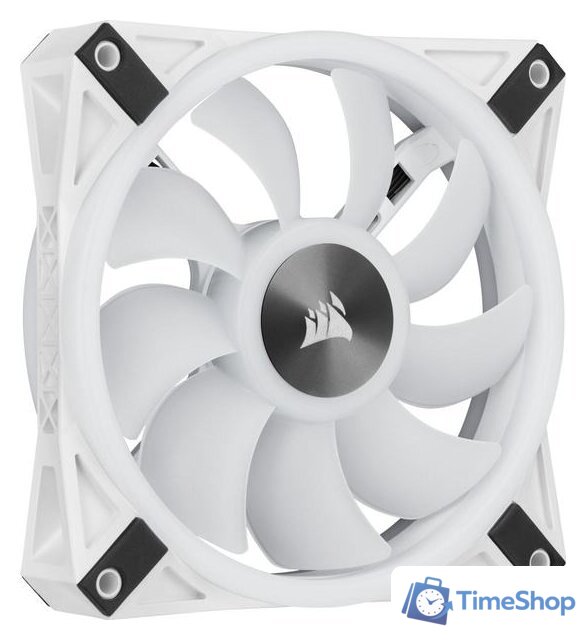 Комплект вентиляторов для корпуса Corsair iCUE QL140 RGB White Dual Pack CO-9050106-WW - Изображение №10 — Интернет-магазин Time-Shop