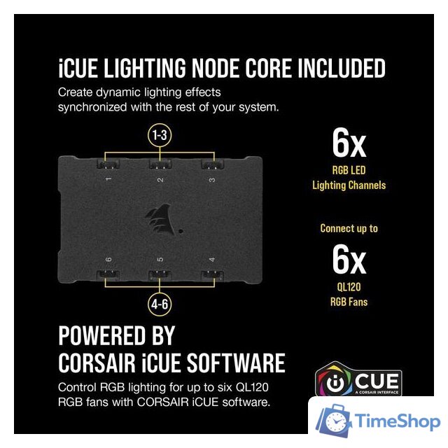 Комплект вентиляторов для корпуса Corsair iCUE QL140 RGB White Dual Pack CO-9050106-WW - Изображение №17 — Интернет-магазин Time-Shop