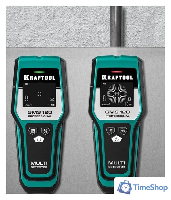 Детектор скрытой проводки KRAFTOOL GMS 120 45298 - Изображение №9 — Интернет-магазин Time-Shop