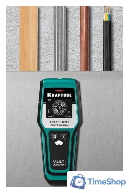 Детектор скрытой проводки KRAFTOOL GMS 120 45298 - Изображение №8 — Интернет-магазин Time-Shop