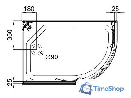 Душевая кабина Triton Коралл А3 120x80 L (мозаика) - Изображение №11 — Интернет-магазин Time-Shop