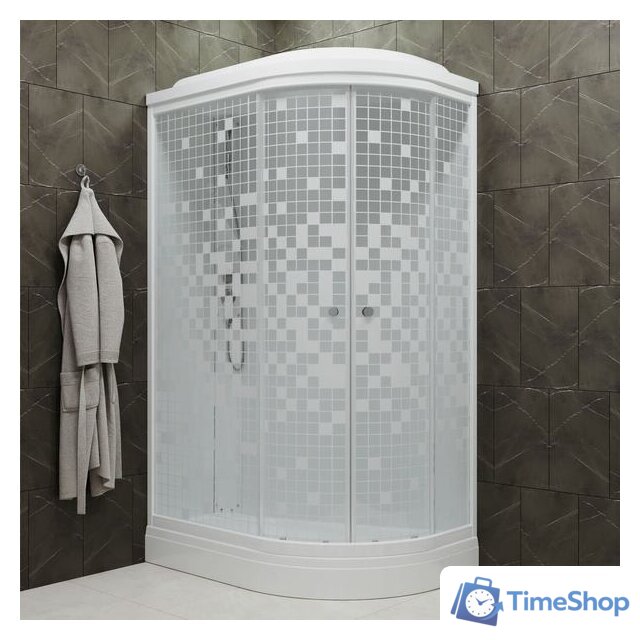 Душевая кабина Triton Коралл А3 120x80 L (мозаика) - Изображение №6 — Интернет-магазин Time-Shop