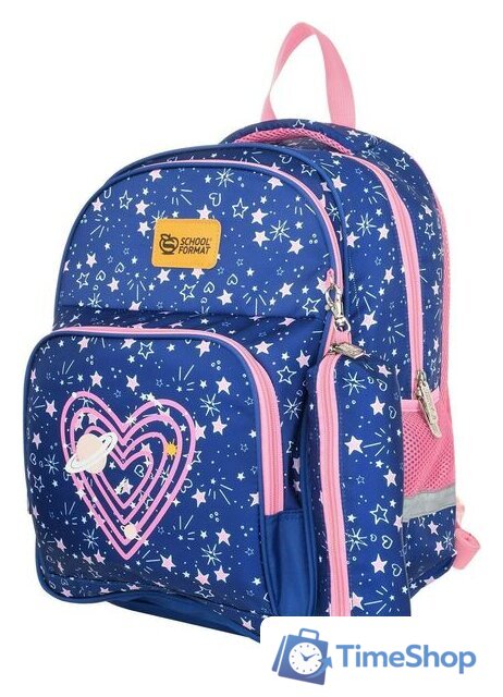 Школьный рюкзак Schoolformat Soft 2 + Heatrs And Stars РЮКМ2П-ХНС - Изображение №2 — Интернет-магазин Time-Shop